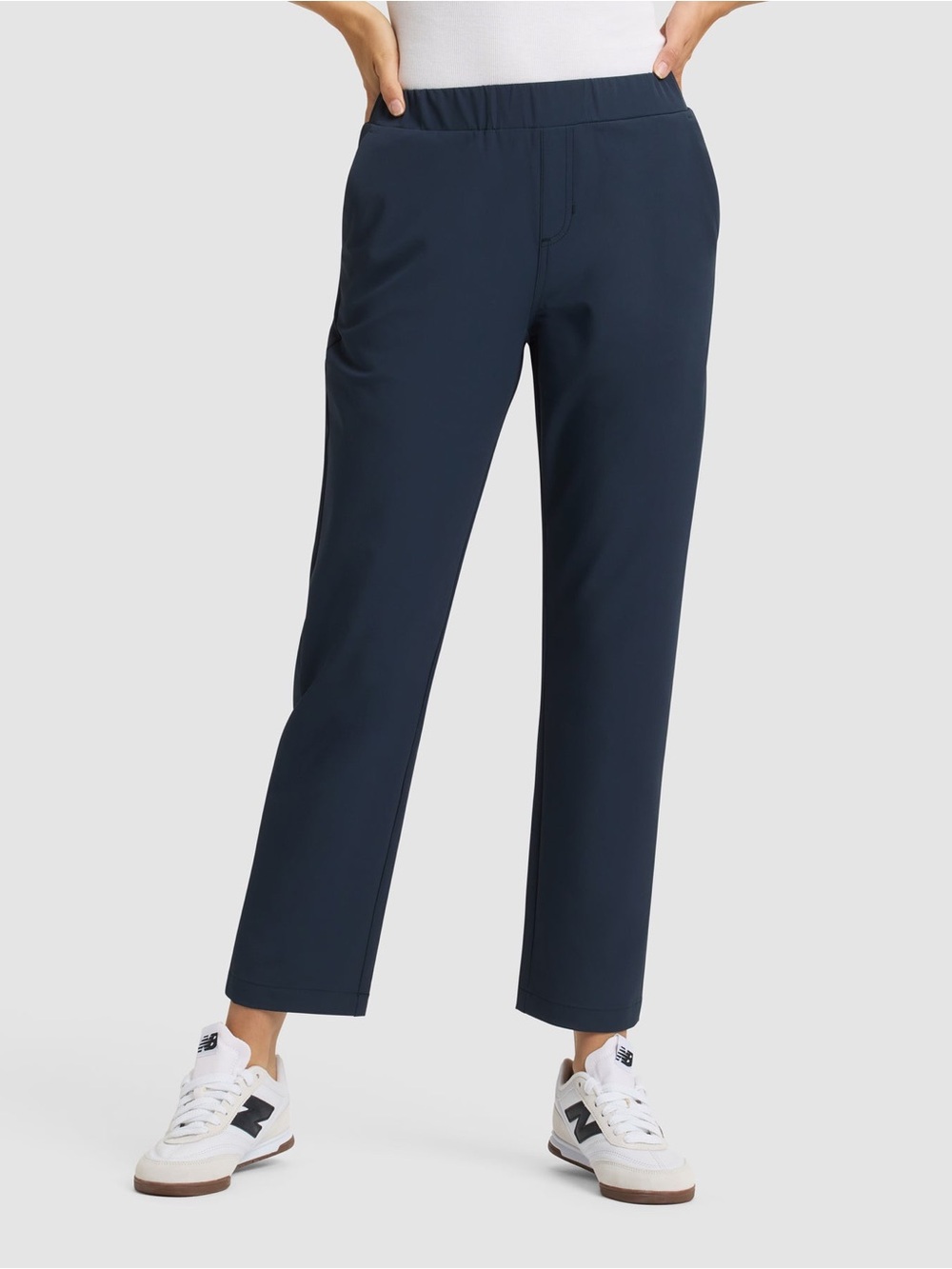 Women’s Cozy Earth Always Cropped Pants Eclipse Navy Blue Size S
